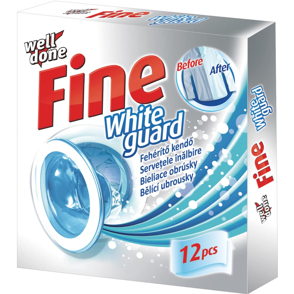 Ubrousky prací Fine bělící 12 ks