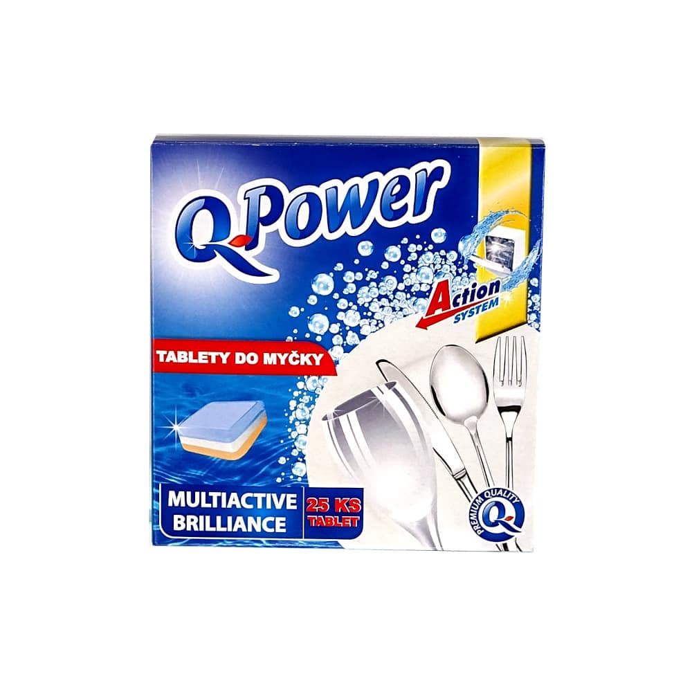 tablety Q Power do myčky 25 ks MultiactivBrill