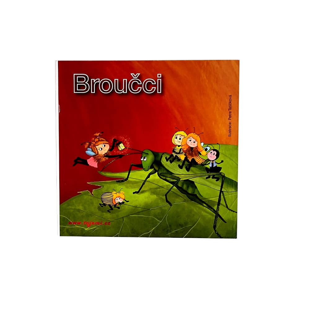 Leporelo velké 150x150 Broučci