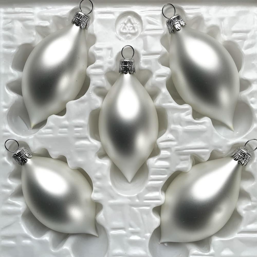 Vánoční ozdoby olivy 21240000-8x4-104 5 ks