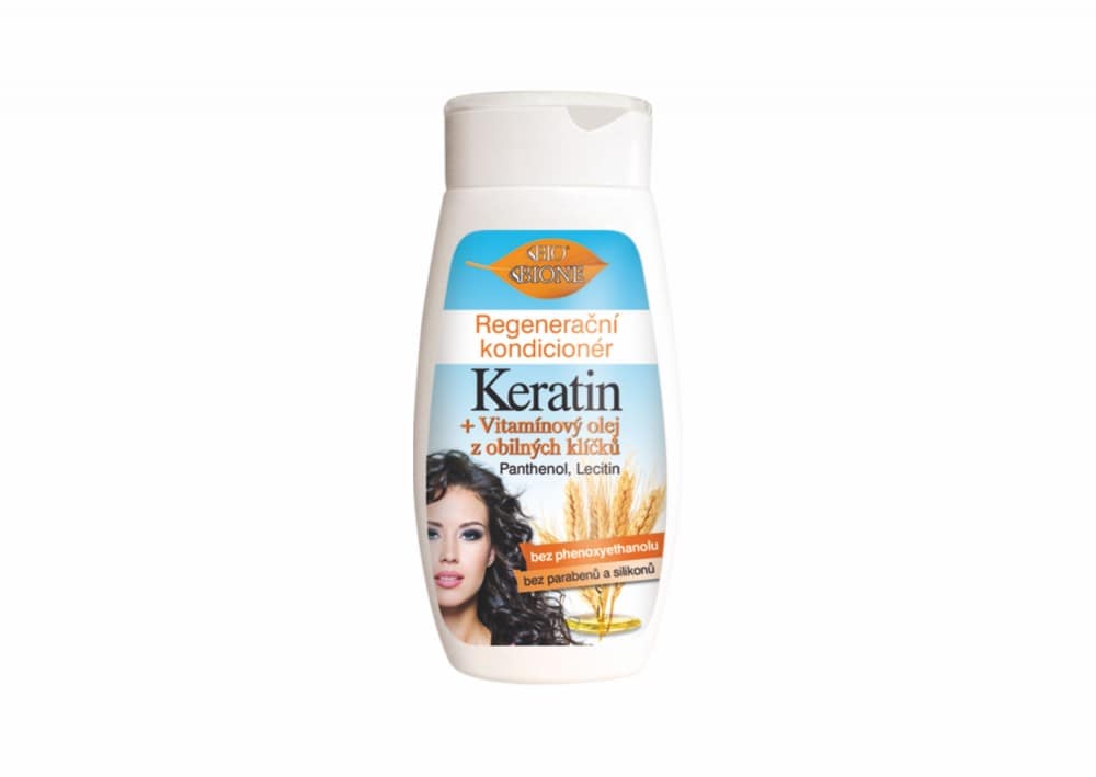 KERATIN + Olej z obil.klíčků regenerační kondicioner BIO
