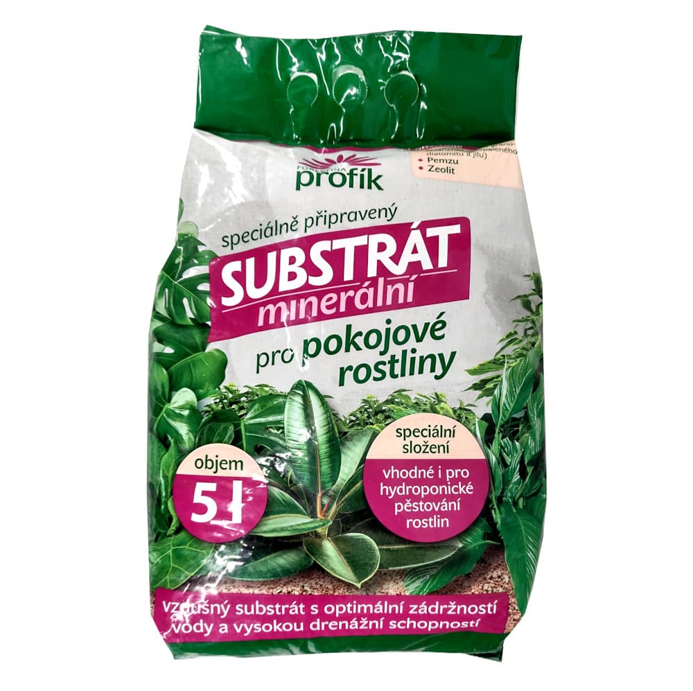 Substrát Forestina Profík - Minerální pro pokojové rostliny 5 l