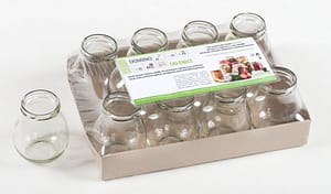 Sklenice zavařovací šroubovací 245 ml 10ks MAYO jogurt