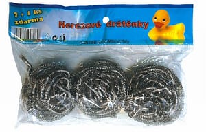 Drátěnka niklová 2+1 ks ZDARMA