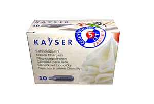 Bombičky Šlehačka (N2O) Kayser 10 ks jednorázové