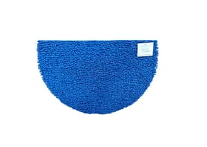 Rohož 60x40 cm Půlhruh koupelová protiskluzová modrá guma