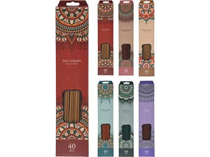 Tyčinky vonné 40 ks 255 mm mix