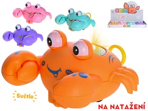 Jezdící krab svítící natahovací
