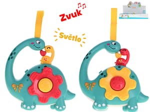 Chrastítko Dinosaurus s efekty