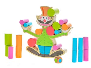 Dřevěná hra Klaun