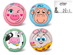 Míč 11cm zvířátka