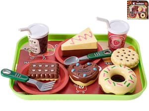 Set cukrářský 11ks s podnosem 26x19cm