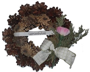 Věnec šišky malý