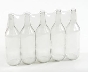 láhev 1,0l LIEH-5ks,(SPIRIT), šroubení, sklo