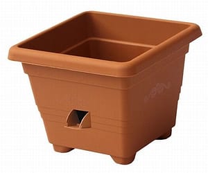 Květináč samozavlažovací Bergamot - terakota 35x35 cm