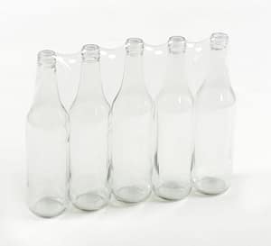 láhev 0,5l LIEH-5ks,(SPIRIT), šroubení, sklo