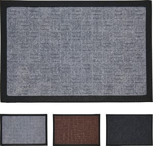 Rohož 60x40 cm 3 barvy, textil/guma