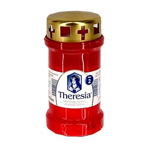 Hřbitovní svíčka s víčkem Theresia 2 dny