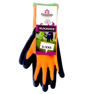 Rukavice dětské Kids oranžové vel. 5/XXS Rosteto