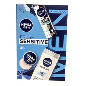 Vánoční kazeta Nivea Men (deo, SG, krém) Fresh sensitive