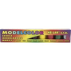 Modelcolor barvy pro modeláře sada 9 ks