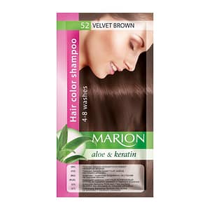 Marion barevný tónovací šampón 52 Sametově hněda