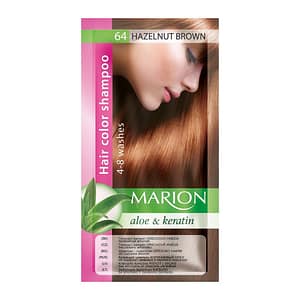 Marion barevný tónovací šampón 64 Ořechově hnědá