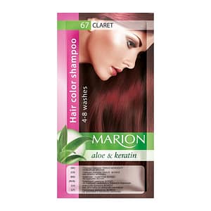 Marion barevný tónovací šampón 67 Tmavé bordó