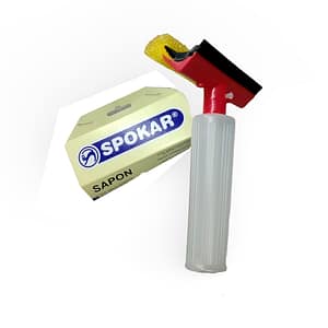 Stírač s lahví SAPON""