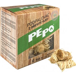 Podpalovač Pepo dřevitá vlna 32 podpalů