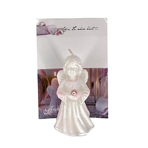 Svíčka anděl s perlou vonná