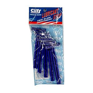 Jednorázový holící strojek dvoubřitý s páskem Ciits 5 ks