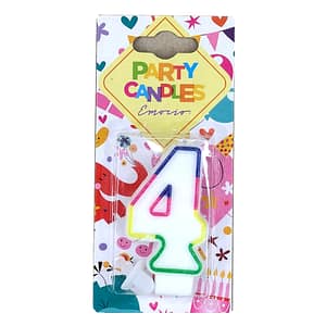 Svíčka dortová Emocio číslo 4