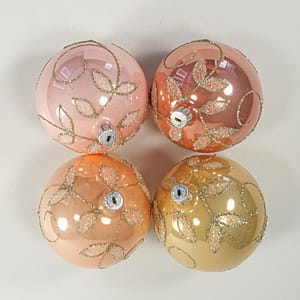 Vánoční ozdoby koule 11279493-8-ass1 4 ks