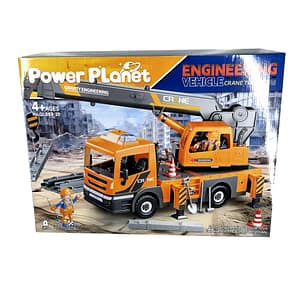 Autojeřáb s efekty