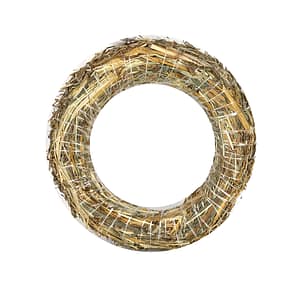 Kroužek slaměný - 25 cm