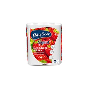 Kuchyňské utěrky Big soft Gigant 80 útržků (2ks) 32 m
