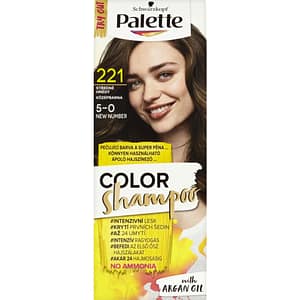 Palette Color Shampoo 221 středně hnědý