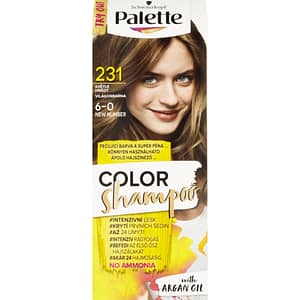 Palette Color Shampoo 231 světlě hnědý