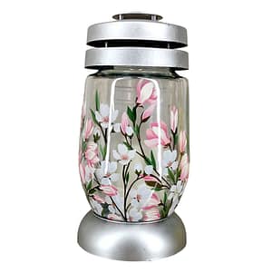 Hřbitovní sklo Bolsius 23 cm vklad 120 g 36 hodin Magnolie