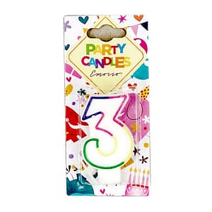 Svíčka dortová Emocio číslo 3