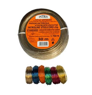 šňůra 30m ocel.lan.+svor.STANDARD