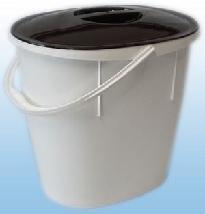 vědro 12l oválné s víkem