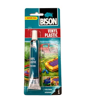 Lepidlo Bison Vinyl Plastic na bazény a nafukovačky 25 ml s folií