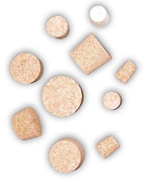 Zátka korek kónická 27 x průměr 24/21 mm