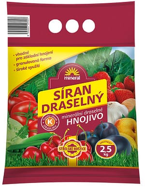 Síran draselný - 2,5 kg