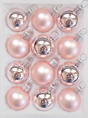 Vánoční ozdoby koule 71120192/3-653+654 12 ks