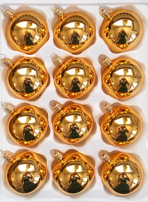 Vánoční ozdoby koule 11220000-6-283 12 ks