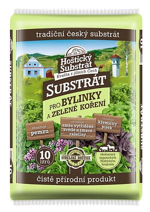 Substrát pro bylinky a zelené koření - Forestina Hoštický 10 l