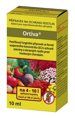Ortiva ochrana zeleniny proti houbám 10ml